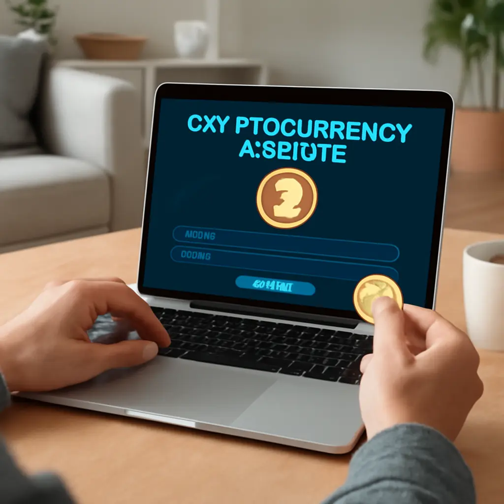 Процесс оплаты онлайн с использованием криптовалюты